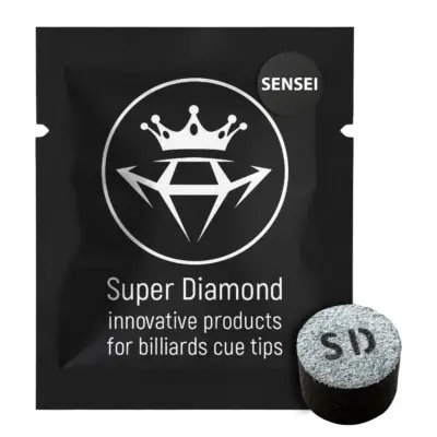 Наклейка для більярду SUPER DIAMOND Sensei Super 1 кусок чорний изображение