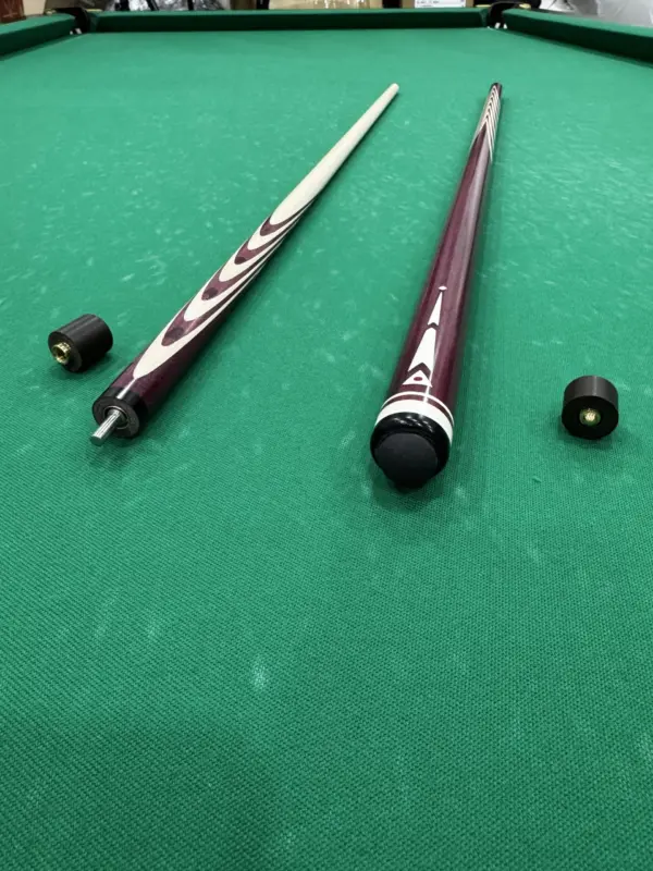 Бильярдный кий 10 запилов Амарант треугольник (3)|Бильярдный кий 10 запилов Амарант треугольник (1)|Бильярдный кий 10 запилов Амарант треугольник (2)