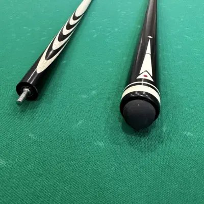 Більярдний кий 10 запилів Чорний граб інкрустація інкрустація трикутник изображение