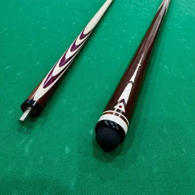 Більярдний кий 10 запилів Яру Амарант трикутник изображение