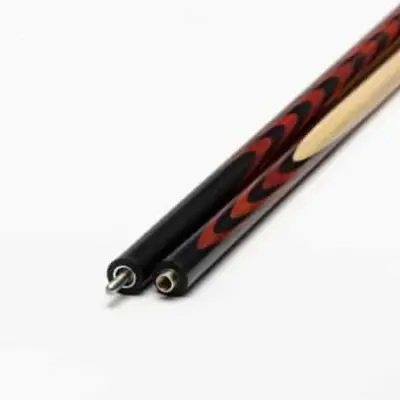 Бильярдный кий 3+7 запила Черный граб падук Батченко 1шт. изображение