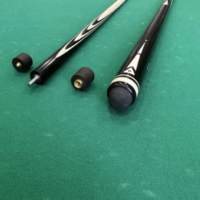 Більярдний кий 8 довгих тонких запилів Ебен інкрустація 8 довгих тонких запилів изображение