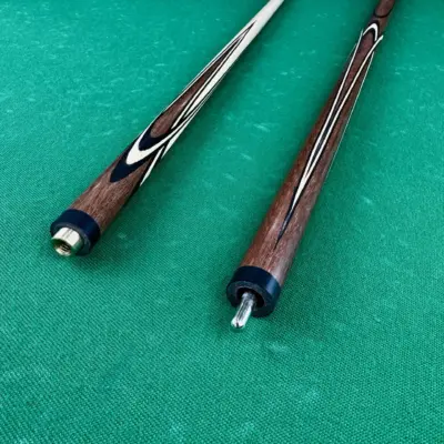 Більярдний кий, квітка Гомбейро + чорний граб, 4-променевий натяг AS изображение