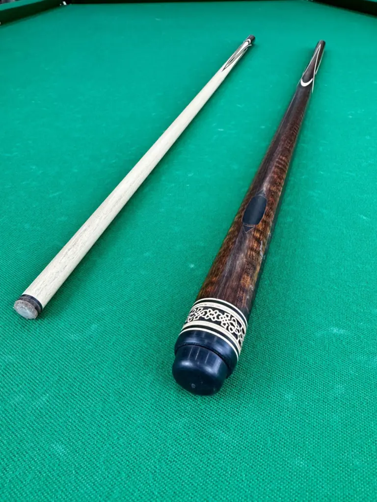 Білярдний-кий-цветок-попугай-змейное-дерево-ебен-4-лучевой-напряженний-ас-3-масштабний