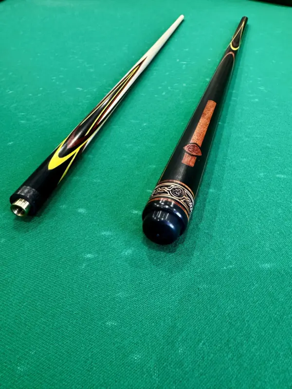 Більярдний кий Квітка (папуга) чорний + жовтий + червоний граб 4 променев AS (1)|Більярдний кий Квітка (папуга) чорний + жовтий + червоний граб 4 променевий AS (2)|більярдний кий Квітка (папуга) чорний + жовтий + червоний граб 4 променевий натяг AS (3)|Більярдний кий Квітка (папуга) чорний+ жовтий + червоний граб 4 променевий AS (4)|Більярдний кий Квітка (папуга) чорний+ жовтий + червоний граб 4 променевий AS (5)|Більярдний кий Квітка (папуга) чорний + жовтий + червоний граб 4 балки, напружений AS (6)