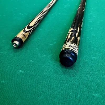 Більярдний кий квітка (папуга) Місяць Ебеновий 4 Пучок Навантажений AS изображение