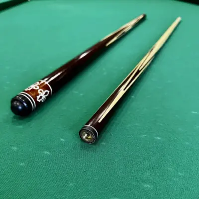 Бильярдный кий корона инкрустация длинный запил Горлачёв 1шт. изображение