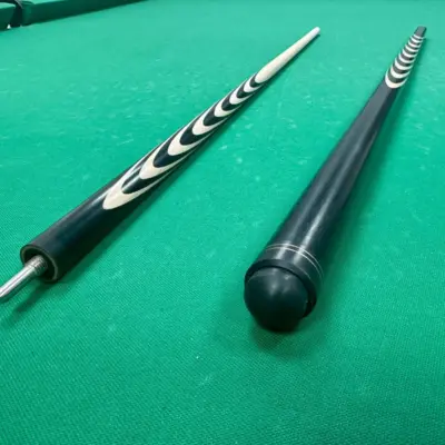 Бильярдный кий 15запилов черный граб изображение