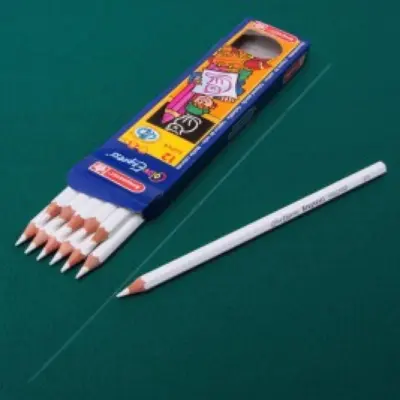 Олівець для нанесення розмітки на більярдному сукні білий BRUYNZEEL изображение