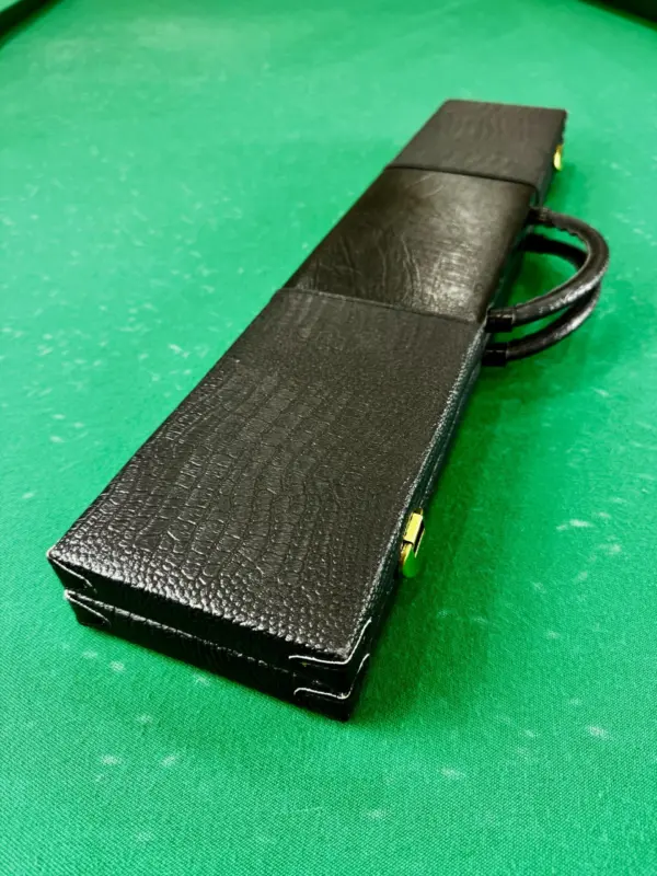 Чохол для трьохчастинного більярдного кия чорний, 1 штука (2)|Чохол для трьохчастинного більярдного кия чорний, 1 частина (1)|Футляр для трьохчастинного більярдного кия чорний, 1 штука (4)