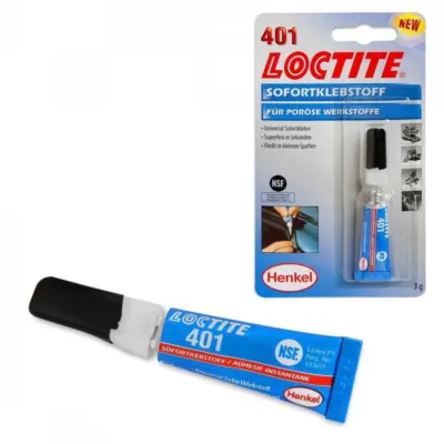 Клей для наклеек Loctite 401 3г изображение