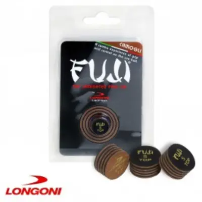 Наклейка для більярдної киї LONGONI FUJI CAMOGLI Ø14ММ SOFT 1ШТ. изображение