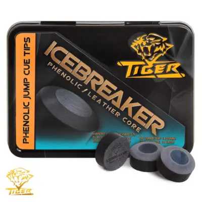 Наклейка для кия TIGER ICEBREAKER JUMP/BREAK Ø14,25ММ SUPER HARD+ 1шт изображение