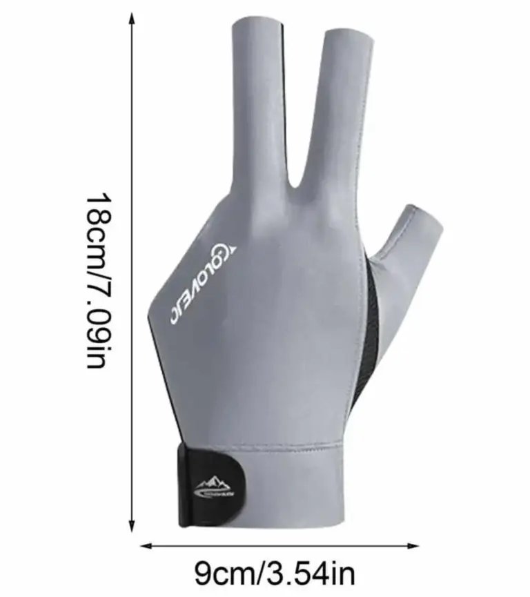 БІЛЬЯРДНА РУКАВИЧКА GO LOVE JOY сіра 1 частина.