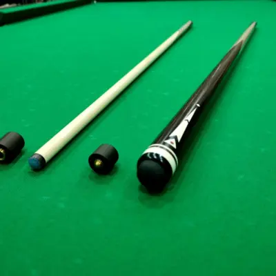 Більярдний кий, 16 вирізів, інкрустація Венге, стріла, трикутник изображение