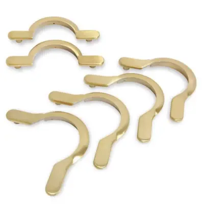 СКОБЫ ДЛЯ ЛУЗ ЧЕМПИОН ГЛАДКАЯ СИЛУМИН 6шт. изображение