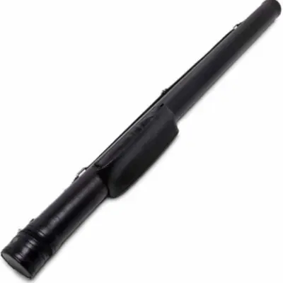 Трубка для більярдного кия з бічною кишенею чорна гладка 1 штука. изображение