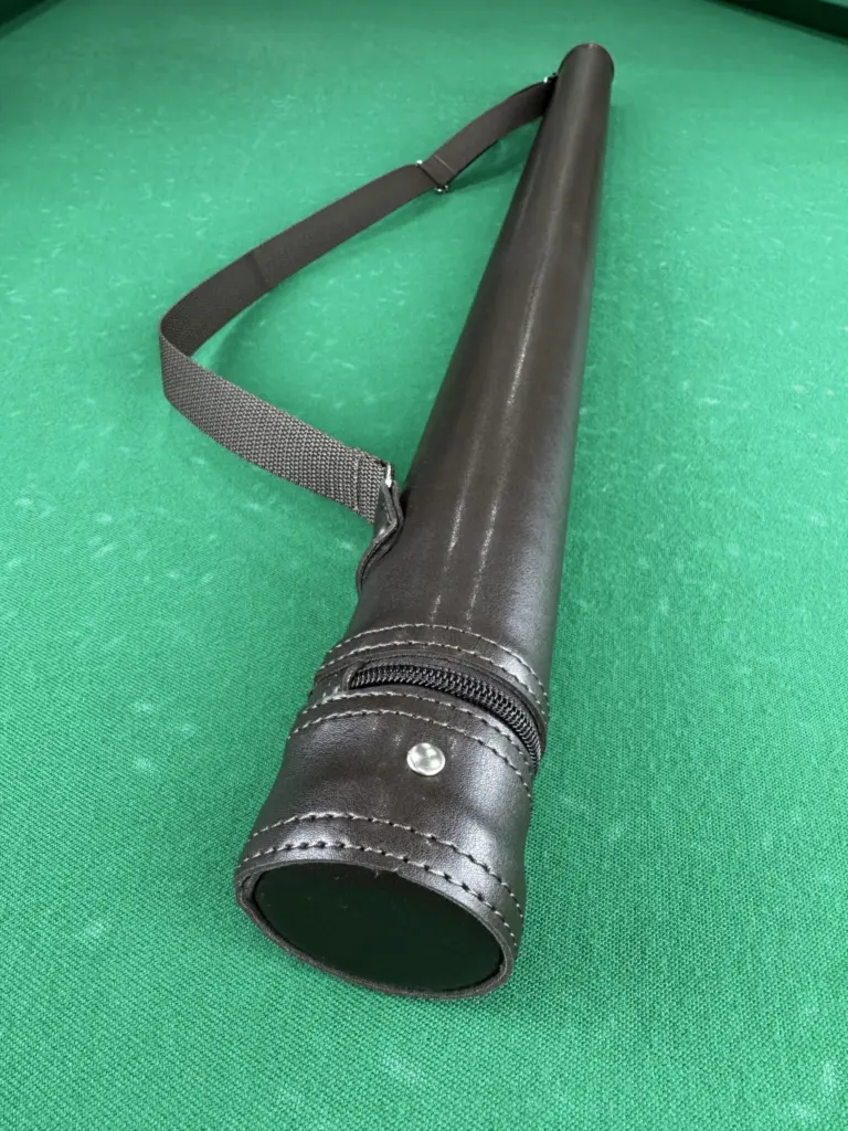 tubus-dlya-bilyardnogo-kiya-super-diamond-korichnevyj-bez-karmana-gladkij-1sht-3-scaled