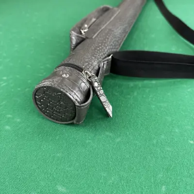 Super Diamond Більярдний кий, Сірий Crocodile Sew-on Pocket, 1 штука изображение