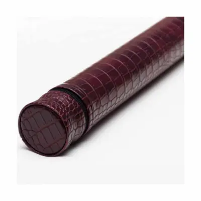 Тубус для бильярдного кия чехол без кармана бордовый изображение