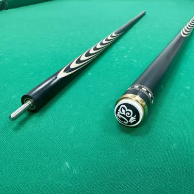 Більярдний кий 36 вирізів, чорний грабовий стрижень Онищенко изображение