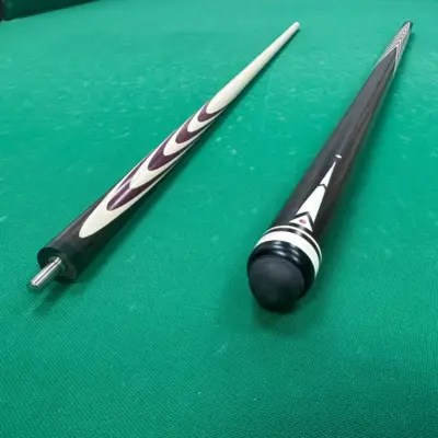 Більярдний кий 10 ступенів Венге + Амарант Олексій Ариванюк інкрустація изображение