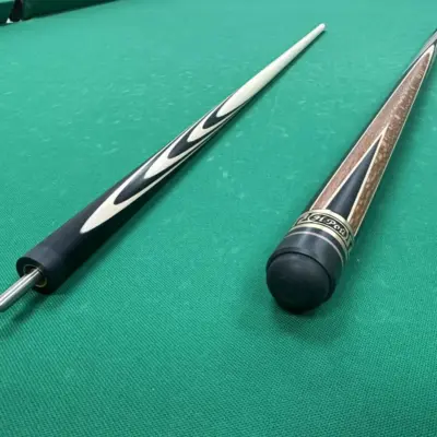 Більярдний кий 6 довго змитий чорний граб ліцевуд Рой Микола изображение