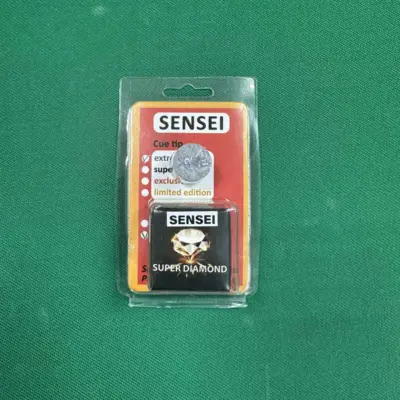 Наклейка для більярдного кия SENSEI exstrem 14mm + крейда Super Diamond у блістері 1 шт. изображение