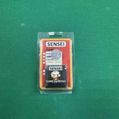 Наклейка для більярдного кия SENSEI Exciusive 14mm + Super Diamond у блістері 1 шт. изображение