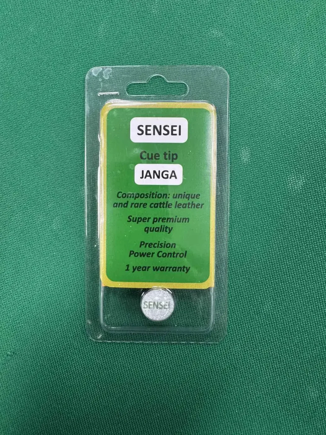 Наклейка для більярдного кия SENSEI Janga 14мм. 1 шт. изображение