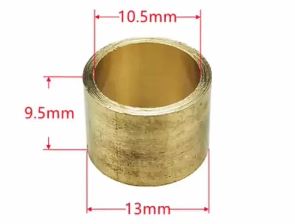 Втулка для кия латунь 13мм 1шт (1)|Втулка для кия Classic 13мм короткая 1шт.